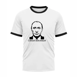 Футболка рингер