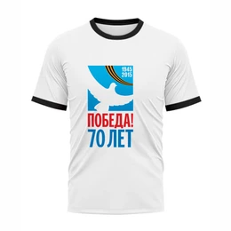 Футболка рингер