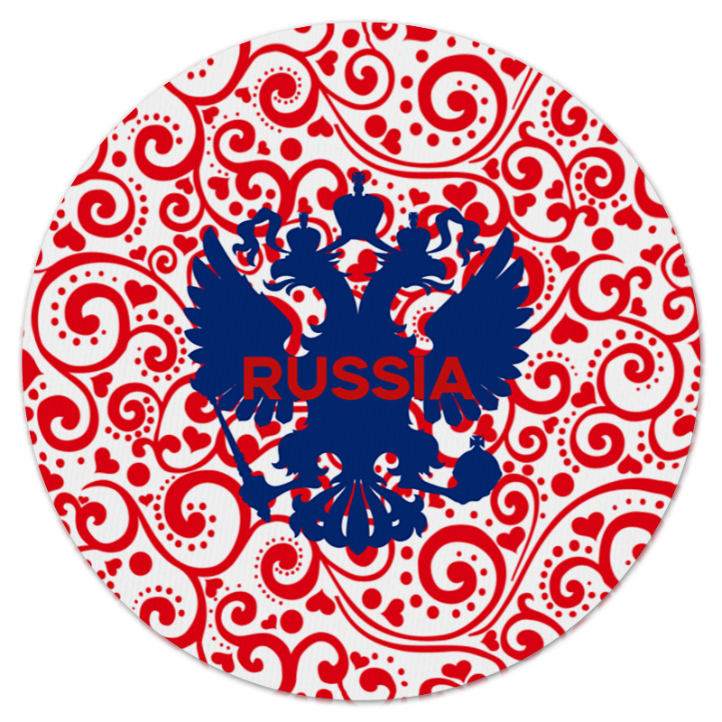 Printio Коврик для мышки (круглый) герб россии printio коврик для мышки круглый флаг россии