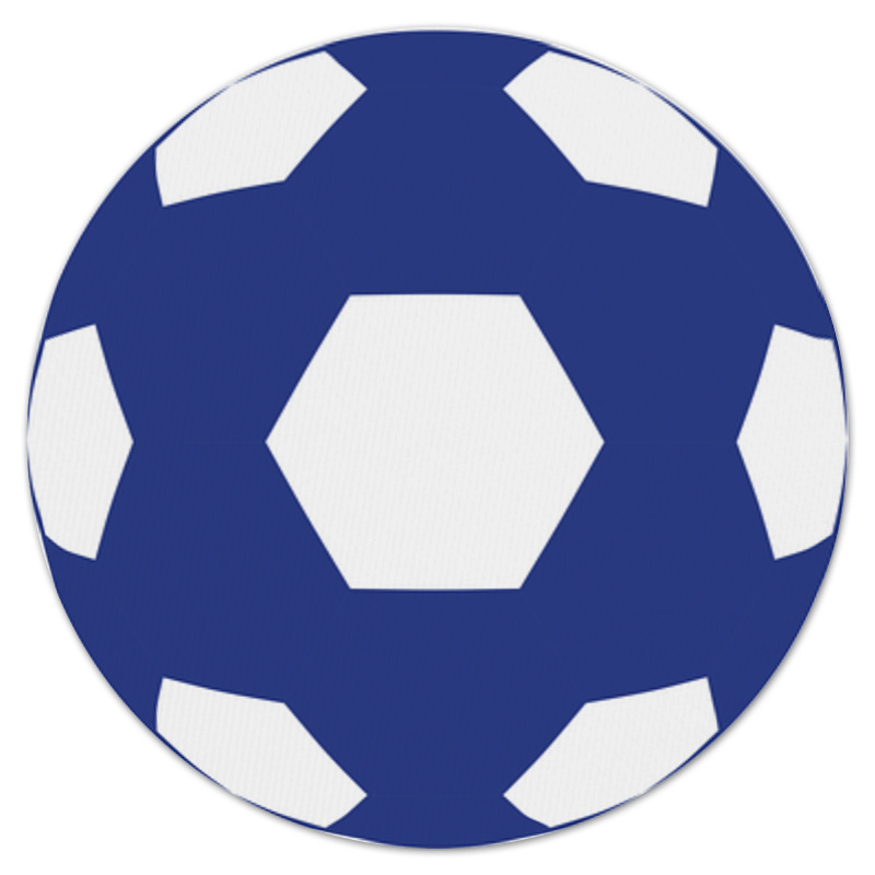 Printio Коврик для мышки (круглый) Синий мяч