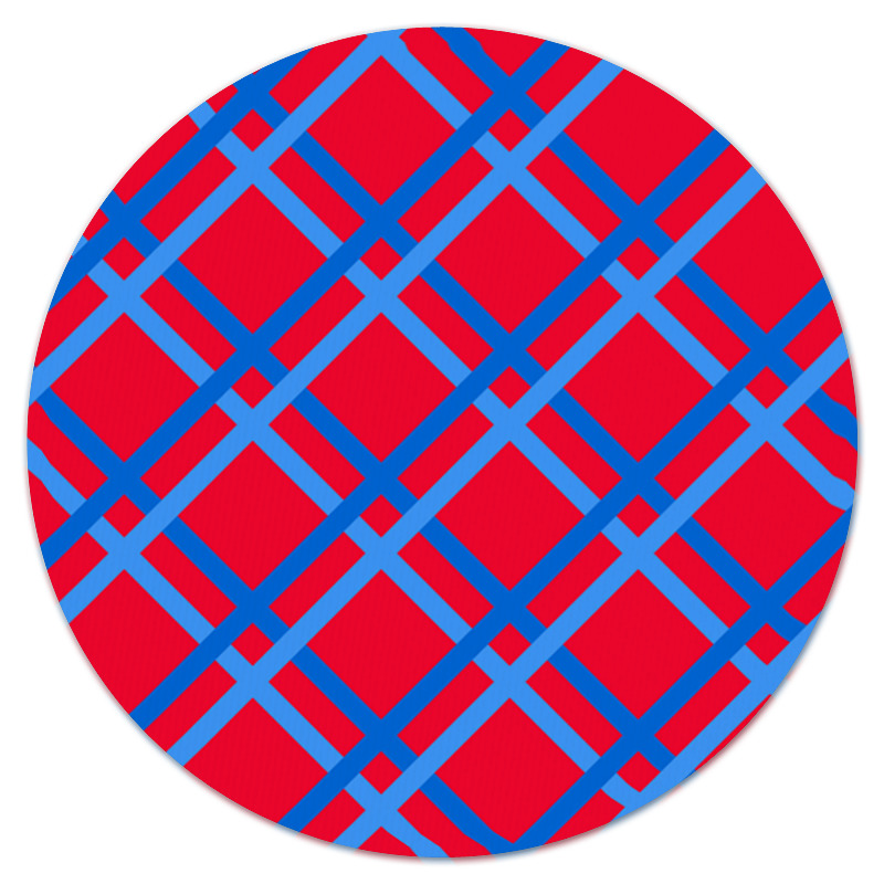 Printio Коврик для мышки (круглый) Сине-голубые линии printio коврик для мышки круглый голубые брызги