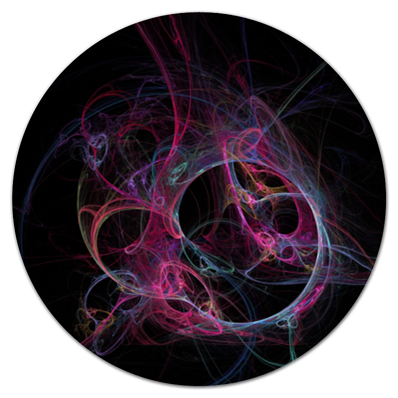 Printio Коврик для мышки (круглый) Абстрактный дизайн printio коврик для мышки круглый абстрактный фиолетовый