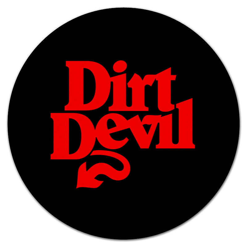 Printio Коврик для мышки (круглый) Dirt devil
