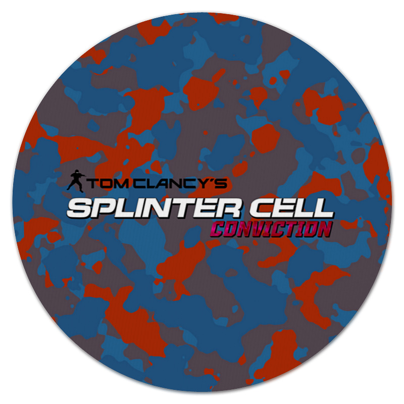 Printio Коврик для мышки (круглый) Splinter cell printio коврик для мышки круглый splinter cell third echelon