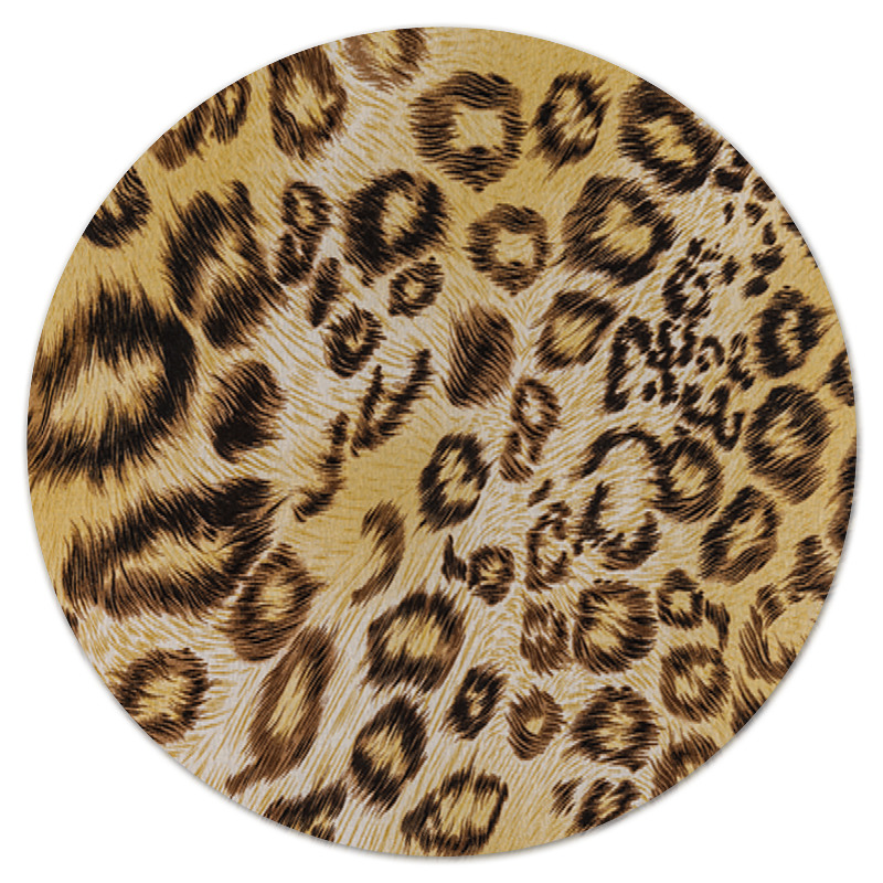 Printio Коврик для мышки (круглый) Леопард printio коврик для мышки леопард