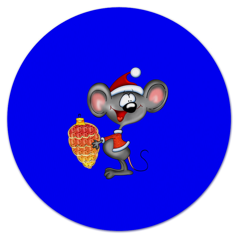 Printio Коврик для мышки (круглый) Год крысы printio коврик для мышки круглый год крысы