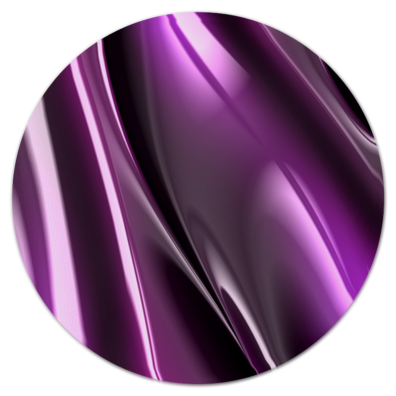 Printio Коврик для мышки (круглый) Фиолетовые линии