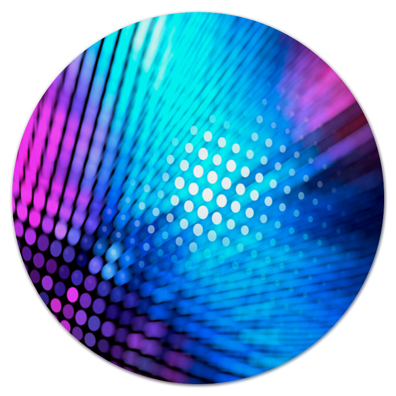 Printio Коврик для мышки (круглый) Абстрактный узор printio коврик для мышки круглый абстрактный фиолетовый
