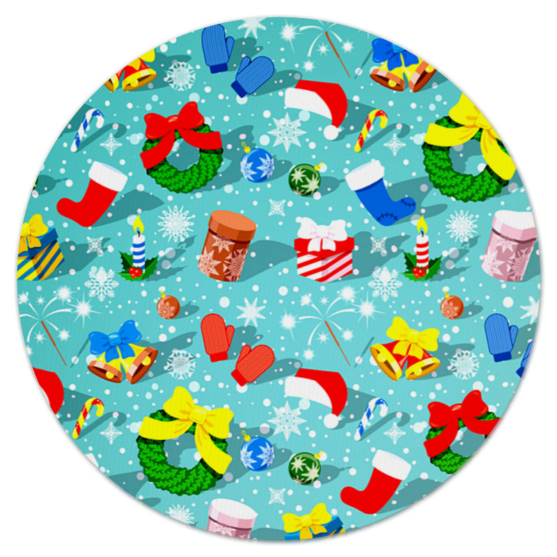 Printio Коврик для мышки (круглый) Подарки printio коврик для мышки круглый подарки на снегу