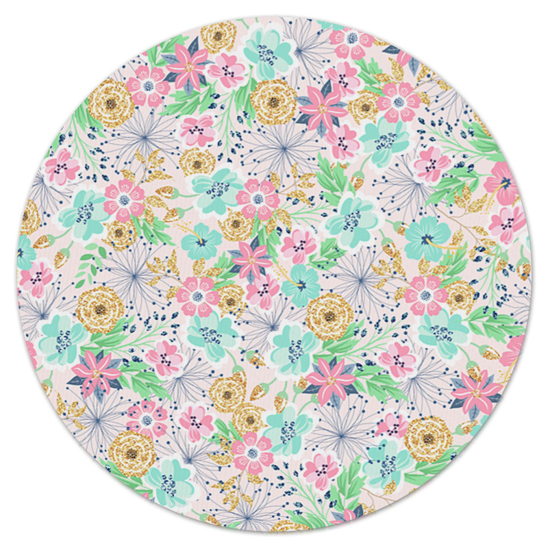 Printio Коврик для мышки (круглый) Цветы printio коврик для мышки круглый макро цветы