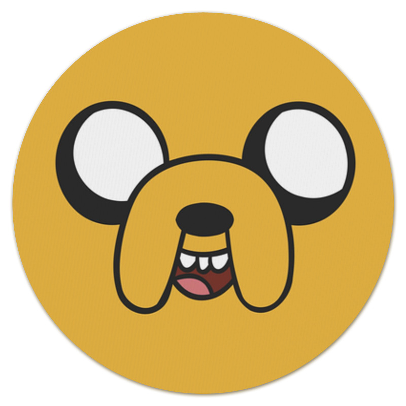 Printio Коврик для мышки (круглый) Jake the dog printio коврик для мышки круглый jake the dog