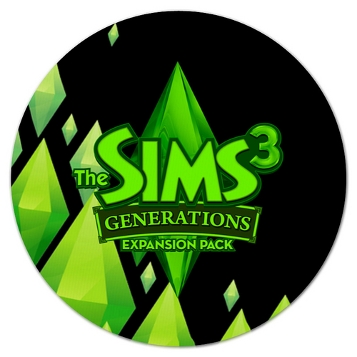 Заказать коврик для мышки в Москве. Коврик для мышки (круглый) The Sims 3 от THE_NISE  - готовые дизайны и нанесение принтов.