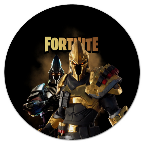 Заказать коврик для мышки в Москве. Коврик для мышки (круглый) FORTNITE от geekbox - готовые дизайны и нанесение принтов.