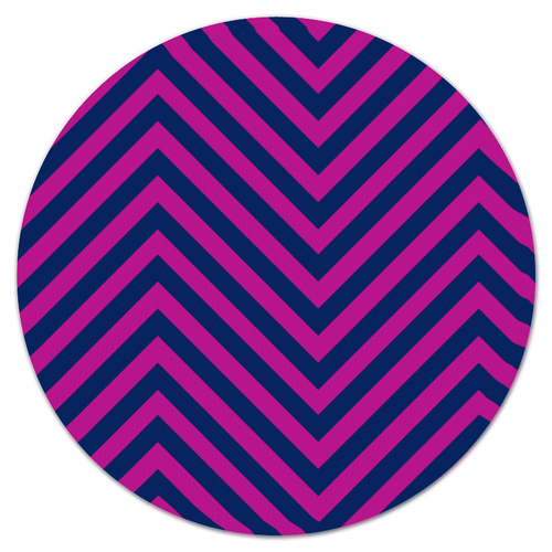 Заказать коврик для мышки в Москве. Коврик для мышки (круглый) Фиолетовые полосы от THE_NISE  - готовые дизайны и нанесение принтов.