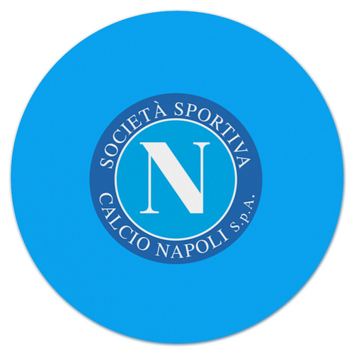 Заказать коврик для мышки в Москве. Коврик для мышки (круглый) Calcio Napoli от THE_NISE  - готовые дизайны и нанесение принтов.