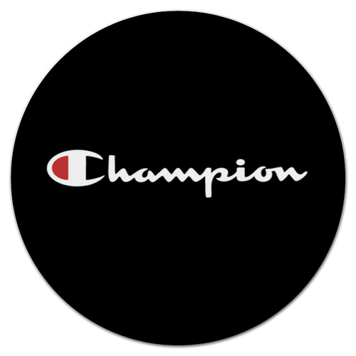 Заказать коврик для мышки в Москве. Коврик для мышки (круглый) Champion от DESIGNER   - готовые дизайны и нанесение принтов.