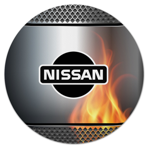 Заказать коврик для мышки в Москве. Коврик для мышки (круглый) Nissan от THE_NISE  - готовые дизайны и нанесение принтов.
