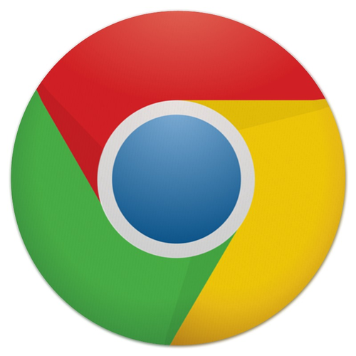 Заказать коврик для мышки в Москве. Коврик для мышки (круглый)  Chrome Browser от Nature - готовые дизайны и нанесение принтов.