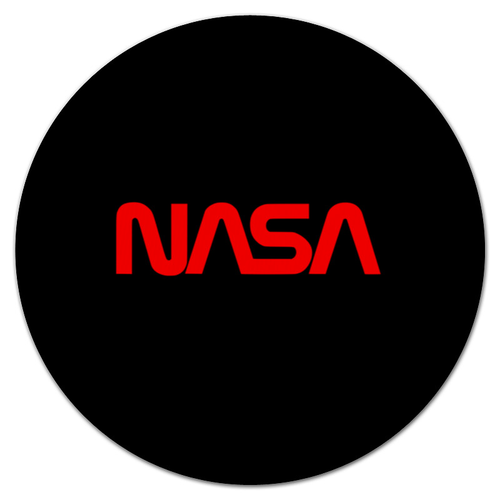 Заказать коврик для мышки в Москве. Коврик для мышки (круглый) NASA  от DESIGNER   - готовые дизайны и нанесение принтов.