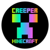 Заказать коврик для мышки в Москве. Коврик для мышки (круглый) MINECRAFT CREEPER от weeert - готовые дизайны и нанесение принтов.