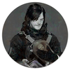 Заказать коврик для мышки в Москве. Коврик для мышки (круглый) Death Stranding от Дана Столыпина - готовые дизайны и нанесение принтов.