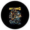 Заказать коврик для мышки в Москве. Коврик для мышки (круглый) Borderlands от geekbox - готовые дизайны и нанесение принтов.