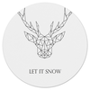 Заказать коврик для мышки в Москве. Коврик для мышки (круглый) Dear Deer от Disignshop - готовые дизайны и нанесение принтов.