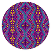 Заказать коврик для мышки в Москве. Коврик для мышки (круглый) Фиолетовая мозаика от THE_NISE  - готовые дизайны и нанесение принтов.