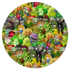 Заказать коврик для мышки в Москве. Коврик для мышки (круглый) PLANTS VS ZOMBIES от geekbox - готовые дизайны и нанесение принтов.