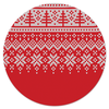 Заказать коврик для мышки в Москве. Коврик для мышки (круглый) Новогодние узоры от FireFoxa - готовые дизайны и нанесение принтов.