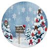 Заказать коврик для мышки в Москве. Коврик для мышки (круглый) Christmas от THE_NISE  - готовые дизайны и нанесение принтов.