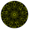 Заказать коврик для мышки в Москве. Коврик для мышки (круглый) Neon mandala - Sun от слегачик - готовые дизайны и нанесение принтов.