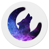Заказать коврик для мышки в Москве. Коврик для мышки (круглый) Space animals от FireFoxa - готовые дизайны и нанесение принтов.