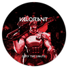 Заказать коврик для мышки в Москве. Коврик для мышки (круглый) VALORANT BRIMSTONE от geekbox - готовые дизайны и нанесение принтов.