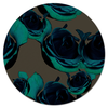 Заказать коврик для мышки в Москве. Коврик для мышки (круглый) синие розы от THE_NISE  - готовые дизайны и нанесение принтов.