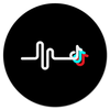 Заказать коврик для мышки в Москве. Коврик для мышки (круглый) TikTok  от DESIGNER   - готовые дизайны и нанесение принтов.
