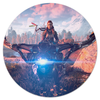 Заказать коврик для мышки в Москве. Коврик для мышки (круглый) Horizon Zero Dawn от GeekFox  - готовые дизайны и нанесение принтов.