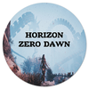 Заказать коврик для мышки в Москве. Коврик для мышки (круглый) Horizon Zero Dawn от THE_NISE  - готовые дизайны и нанесение принтов.