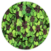 Заказать коврик для мышки в Москве. Коврик для мышки (круглый) Зеленые цветы от THE_NISE  - готовые дизайны и нанесение принтов.