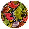 Заказать коврик для мышки в Москве. Коврик для мышки (круглый) Цветочная роспись от THE_NISE  - готовые дизайны и нанесение принтов.