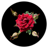 Заказать коврик для мышки в Москве. Коврик для мышки (круглый) Rose Low Poly vector от natulia_hatulia@yahoo.com - готовые дизайны и нанесение принтов.