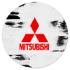 Заказать коврик для мышки в Москве. Коврик для мышки (круглый) Mitsubishi от THE_NISE  - готовые дизайны и нанесение принтов.