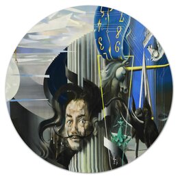 Заказать коврик для мышки в Москве. Коврик для мышки (круглый) Salvador Dali от THE_NISE  - готовые дизайны и нанесение принтов.