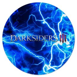 Заказать коврик для мышки в Москве. Коврик для мышки (круглый) Darksiders III от THE_NISE  - готовые дизайны и нанесение принтов.