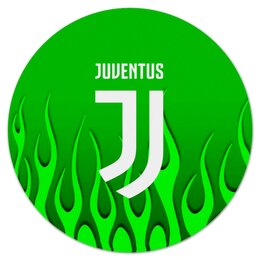 Заказать коврик для мышки в Москве. Коврик для мышки (круглый) Juventus от THE_NISE  - готовые дизайны и нанесение принтов.