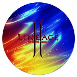 Заказать коврик для мышки в Москве. Коврик для мышки (круглый) Lineage от THE_NISE  - готовые дизайны и нанесение принтов.