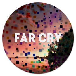 Заказать коврик для мышки в Москве. Коврик для мышки (круглый) Far Cry от THE_NISE  - готовые дизайны и нанесение принтов.