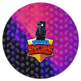 Заказать коврик для мышки в Москве. Коврик для мышки (круглый) Brawl Stars от THE_NISE  - готовые дизайны и нанесение принтов.