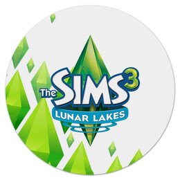 Заказать коврик для мышки в Москве. Коврик для мышки (круглый) The Sims 3 от THE_NISE  - готовые дизайны и нанесение принтов.