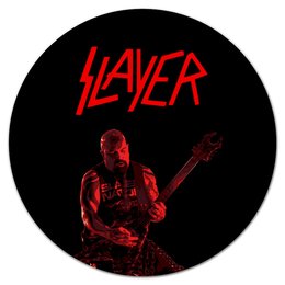 Заказать коврик для мышки в Москве. Коврик для мышки (круглый) Slayer от Рустам Юсупов - готовые дизайны и нанесение принтов.